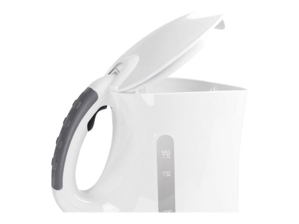 Clatronic WK 3445 - Vattenkokare - 1.7 liter - 2.2 kW - vit