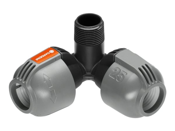 Gardena HJØRNESTYKKE 25 mm x 3/4" udvendigt gevind gevind