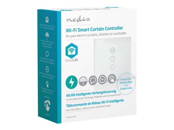 Nedis WIFIWC10WT, Seinään asennettava, WWAN, Langallinen & langaton, Wi-Fi, 1 kanavaa, 2412 - 2462 MHz