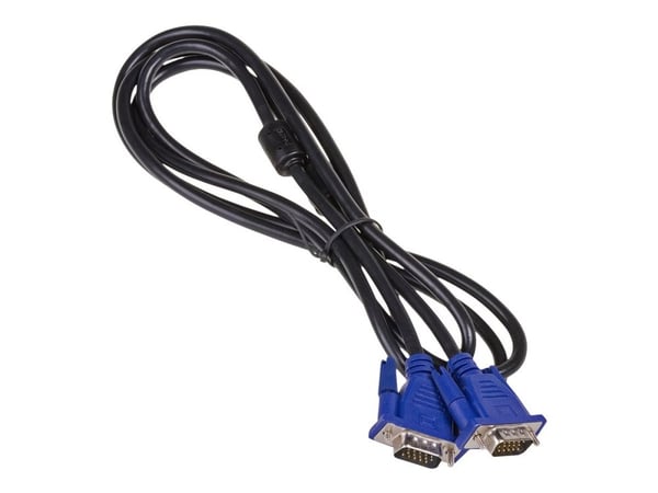 Akyga AK-AV-14 - VGA-kaapeli - HD-15 (VGA) (han) til HD-15 (VGA) (han) - 5 m - tommelskruer - lajittelu