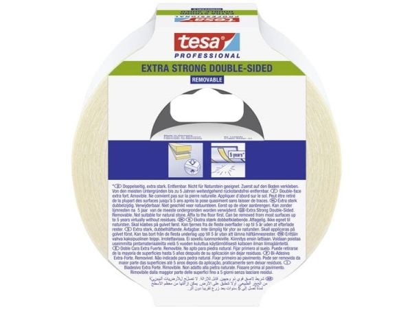 tesa EXTRA STRONG 51960-00001-11 Mattoteippi tesa® Professional Translucent (L x S) 25 m x 50 mm 1 kpl