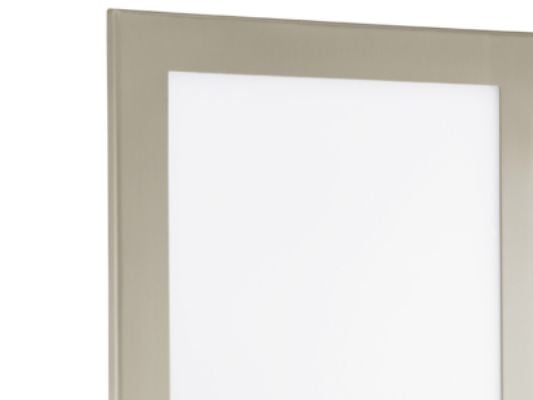 EGLO LED AURIGA, 1 ampuller, LED, 3000 K, 1506 lm, IP20, Nickel, Hvit