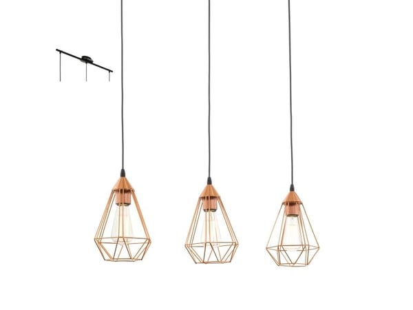 Eglo Tarbes - Taklampe - 3 innganger - E27