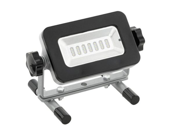 EGLO LED Accu straler PIERA- 8W 4000K, Svart, Grå, IP44, Plast, Stål, horisontell, 6,5 W, LED
