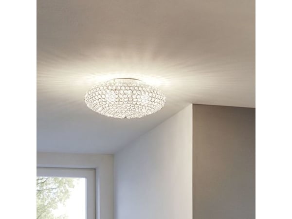 EGLO Clemente, E27, IP20, Krom, Transparent