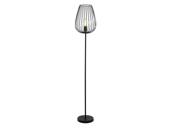Eglo Newtown - Gulvlampe - 1 sokkel - E27 - svart