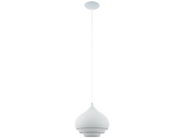Eglo Camborne - Taklampe - 1 sokkel - E27 - hvit