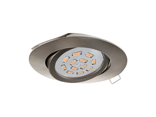 EGLO Tedo, Innsunket spotlight, Ikke-utskiftbare pærer, 0 ampuller, LED, 5 W, 3000 K