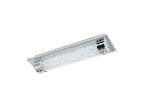 EGLO Tolorico, LED, Ikke-utskiftbare pærer, 4000 K, 1100 lm, IP44, Kromfarget, Gjennomsiktig