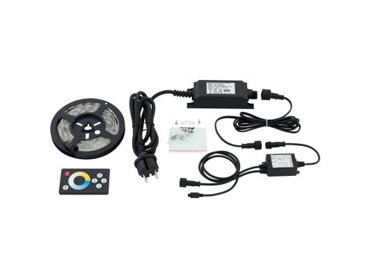 EGLO 97925, Universale lysstriper, Ambience, Inne/Ute, Sort, Plast, Silikon