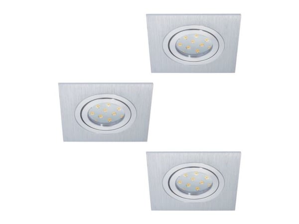 EGLO AREITIO, Syvennysspottivalo, GU10, 1 lamppu(a), LED, 3000 K, Alumiini