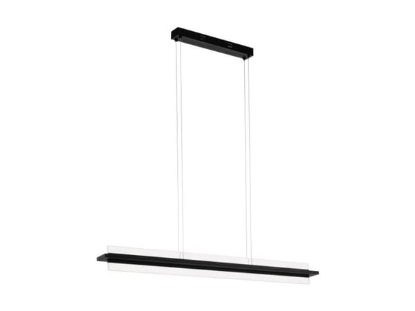 EGLO SPADAFORA, Fleksibel montering, Sort, Hvit, Sort, Aluminium, Plast, Stål, IP20, II
