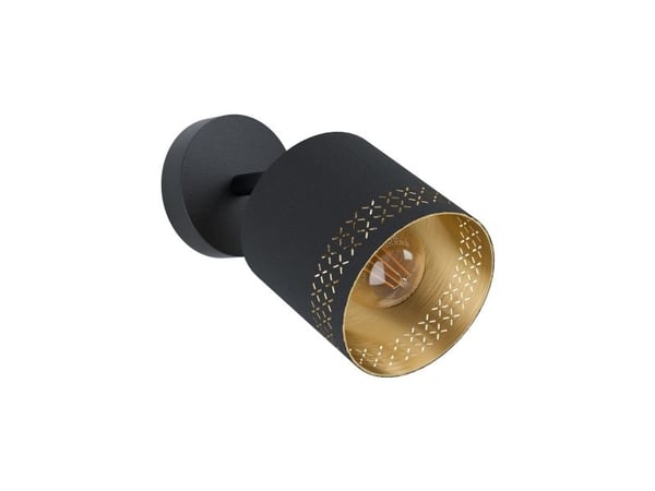 EGLO Esteperra, Overflateegnet, E27, 1 ampuller, 28 W, 220-240 V, Sort, Gull