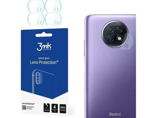 3MK 3MK Lens Protect Xiaomi Redmi Note 9T 5G kameralinsebeskyttelse 4stk