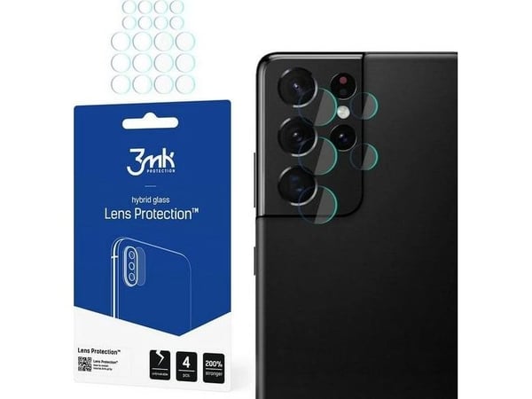 3MK 3MK Lens Protect Sam G998 S21 Ultra Camera linsebeskyttelse 4stk