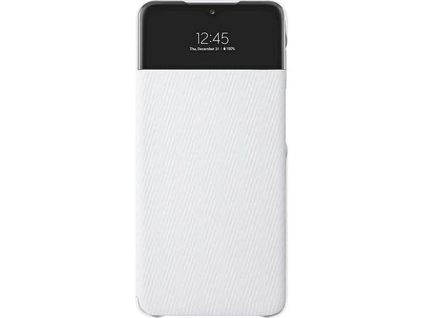 Samsung S View EF-EA326 - Vikbart fodral för mobiltelefon - vit - för Galaxy A32 5G
