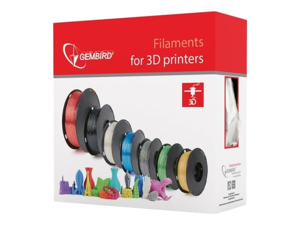 Gembird - Rød - 1 kg - 330 m - PLA+ filamentti (3D)