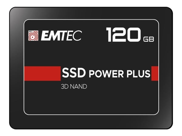EMTEC X150 Power Plus 3D NAND - SSD - 120 GB - intern - 2.5" - SATA 6Gb/s