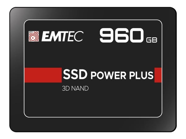 EMTEC X150 Power Plus 3D NAND - SSD - 960 GB - intern - 2.5" - SATA 6Gb/s