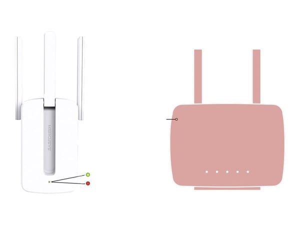 Mercusys MW300RE - Rekkeviddeutvider for Wi-Fi - Wi-Fi - 2.4 GHz - veggmonterbar