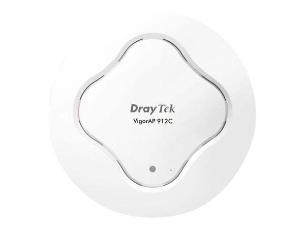 Draytek VigorAP 912C - Trådløs forbindelse - Wi-Fi 5 - 2.4 GHz, 5 GHz - i loftet