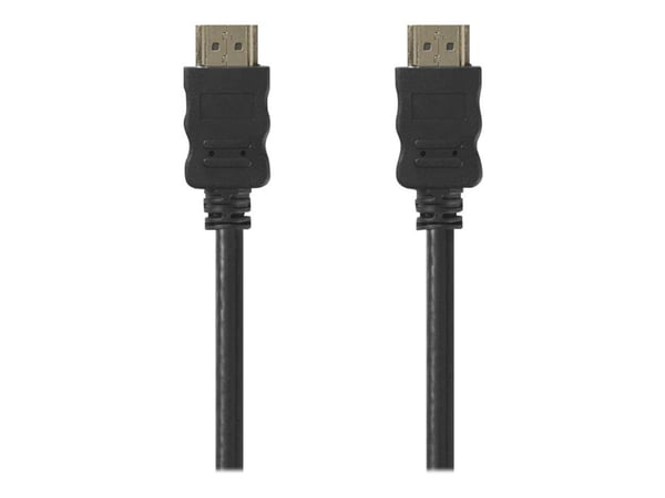 Nedis CVGP34000BK20, 2 m, HDMI-tyyppi A (vakio), HDMI-tyyppi A (vakio), 3840 x 2160 pikseliä, 3D, Musta