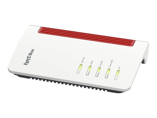 FRITZ!Box 7530 - Trådløs ruter - DSL-modem 4-portssvitsj - 1GbE - Wi-Fi 5 - Dobbeltbånd - VoIP-telefonadapter (DECT)
