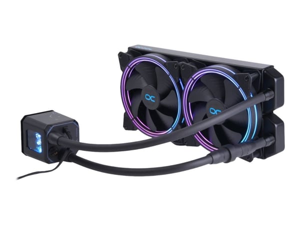 Alphacool Eisbaer Aurora 280 - Væskekjølesystem for prosessor - (for: LGA775, LGA1156, AM2, AM2+, AM3, LGA1155, AM3+, LGA2011, FM1, FM2, LGA1150, F...