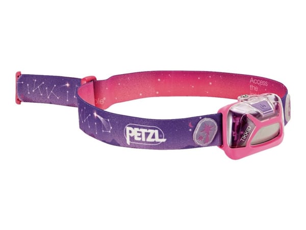 Petzl TIKKID - Hodelykt - LED - 3-modus - hvitt lys - rosa