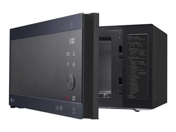 LG MH6565CPB, Pöytämalli, Grillimikroaaltouuni, 25 L, 1000 W, Kosketus, Musta