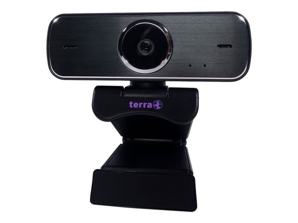 TERRA Webcam JP-WTFF-1080 - Nettkamera - farge - 1920 x 1080 - 1080p - fastfokal - lyd - USB 2.0 - MJPEG