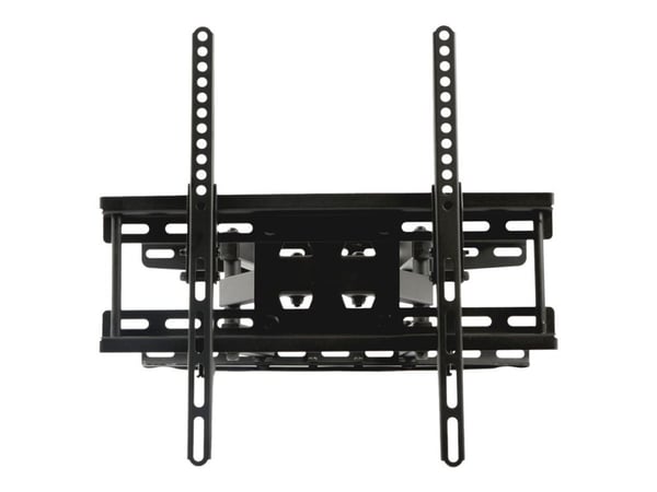 ART ADUX150 - Konsol - justerbar dubbel arm med fullt rörelseområde - för LCD-TV - metall - svart - skärmstorlek: 23"-60" - väggmonterbar