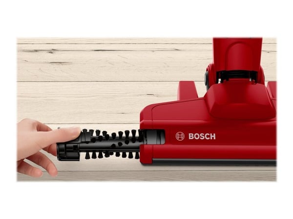 Bosch Readyy'y Serie | 2 BBHF214R - Støvsuger - pinne/håndholdt (2-i-1) - uten pose - uten kabel - dyp rød