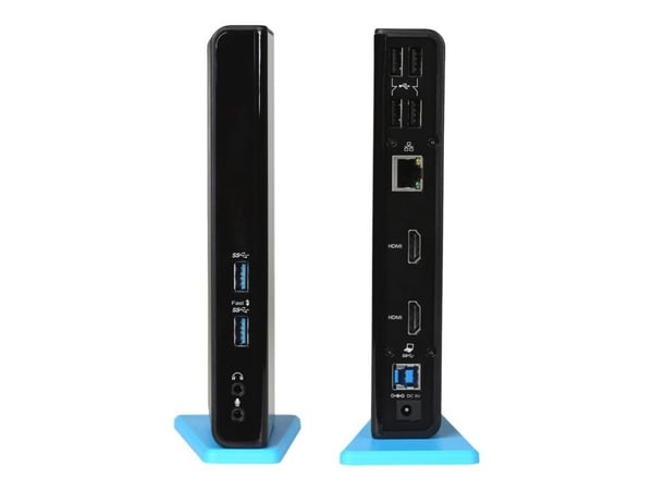 i-Tec USB 3.0/USB-C Dual HDMI Docking Station - Dokkingstasjon - USB 3.0 - 2 x HDMI - 1GbE