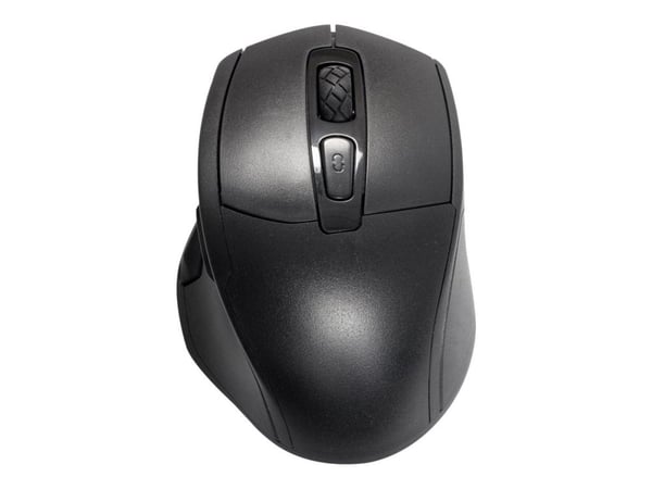Eterno M-230 - Mus - ergonomisk - optisk - 6 knapper - trådløs - 2.4 GHz - USB trådløs mottaker - løsvekt