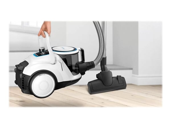 Bosch Serie | 6 BGC41LSIL ProSilence - Støvsuger - kanister - uten pose - hvit