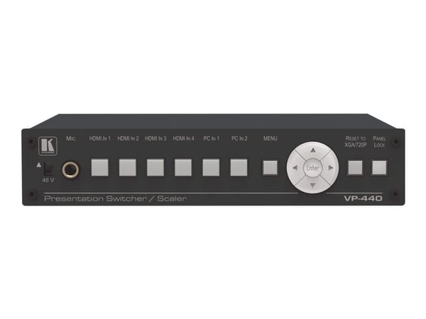 Kramer VP-440X - A/V-svitsjer / skalerer / HDBaseT-omformer