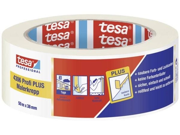 Krepp-Band TESA 4306 50 m. 38 mm
