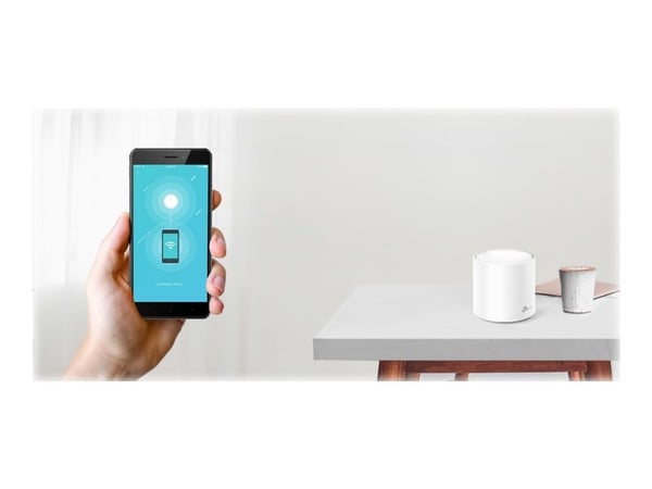 TP-Link Deco X20 - Wi-Fi-system (3 routere) - GigE - 802.11a/b/g/n/ac/ax - Mesh router Wi-Fi 6