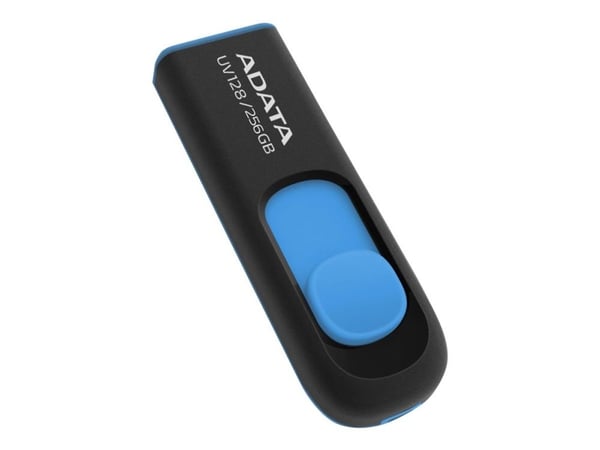 ADATA UV128 - USB flash-enhet - 256 GB - USB 3.2 Gen 1 - svart, blå