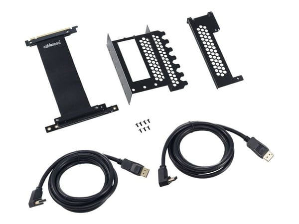 Cablemod CM-VPB-2DK-R, Midi Tower, GPU-kiinnike, Musta, 1 kpl, 1,8 m