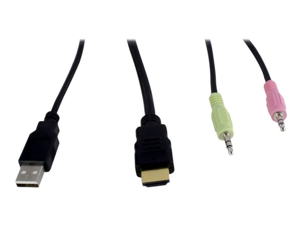 Argus KVM AS-42HA - KVM / lydsvitsj - 4 x KVM/lyd - stasjonær