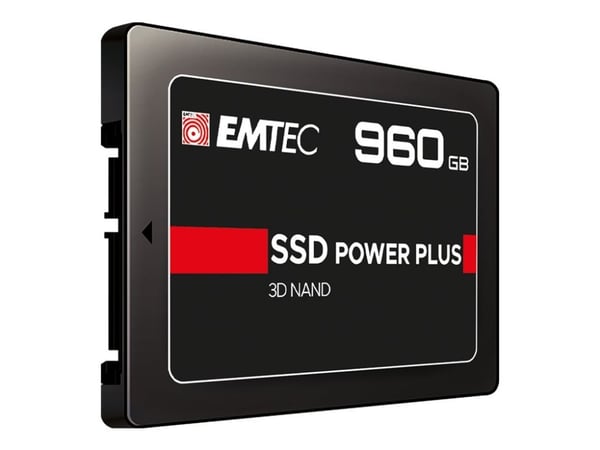 EMTEC X150 Power Plus 3D NAND - SSD - 960 GB - intern - 2.5" - SATA 6Gb/s