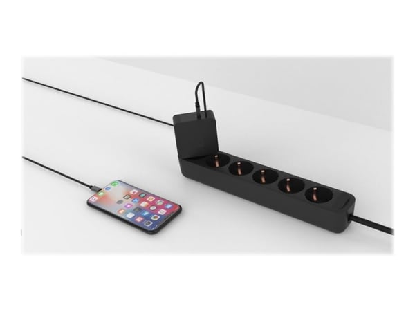 Green Cell - Strømadapter - 60 watt - PD 3.0 (USB-C) - svart