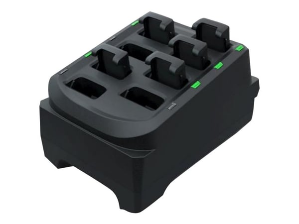 Zebra 8-Slot Battery Charger - Batterilader - for P/N: BTRY-RS51-4MA-01, BTRY-RS51-4MA-10, (required - not included) CBL-DC-388A1-01, PWR-BGA12V50W...