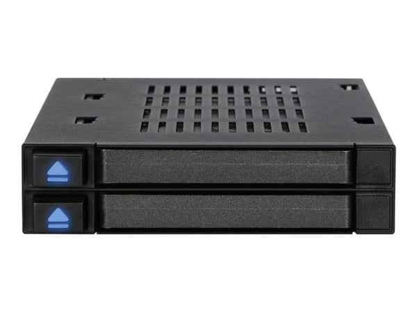 ICY DOCK flexiDOCK MB522SP-B - Hus for lagringsenhet - 2,5" - svart