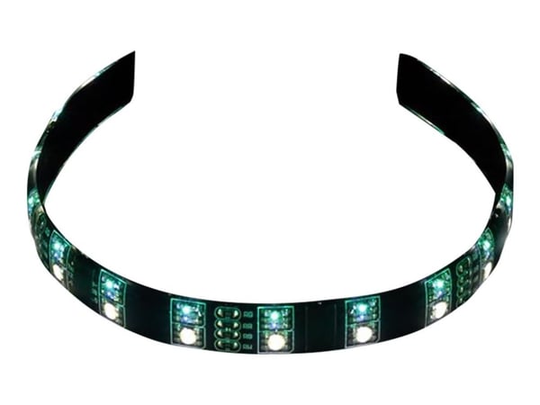 CableMod WideBeam Hybrid LED Kit - Systemhusbelysning (LED) - hvit, RGB - 30 cm