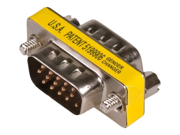 Akyga - VGA-hann-hunnveksler - HD-15 (VGA) (hann) til HD-15 (VGA) (hann) - sølv