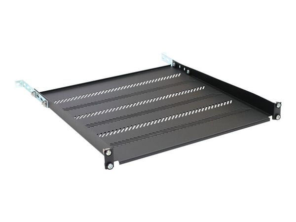 KaTLINK - Rack-hylle - svart, RAL 9005 - 1U - 19"