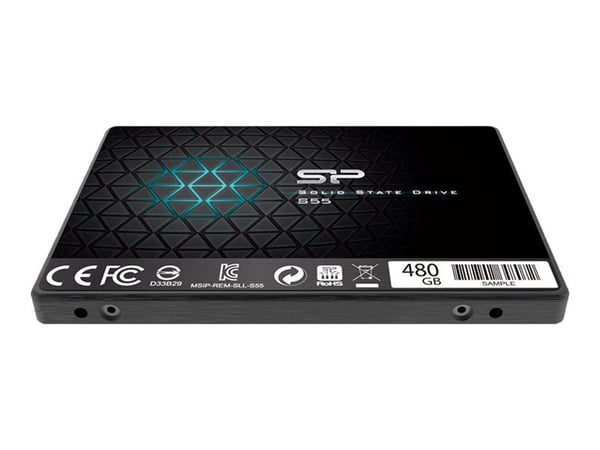 SILICON POWER Slim S55 - SSD - 480 GB - intern - 2.5" - SATA 6Gb/s
